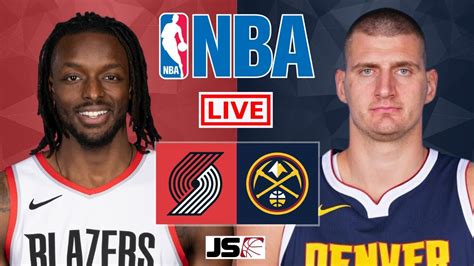 blazers nuggets|blazers vs nuggets live stream.